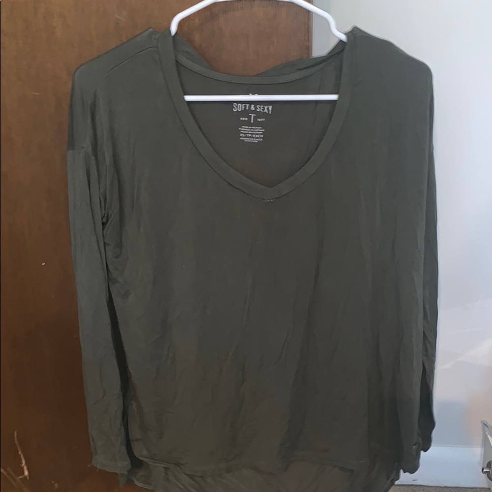 Green long sleeve